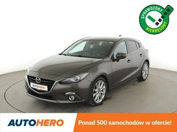 Mazda 3 III Hatchback  2.0 SKYACTIV-G 120KM 2014 Mazda 3 navi klima auto grzane fotele czujniki