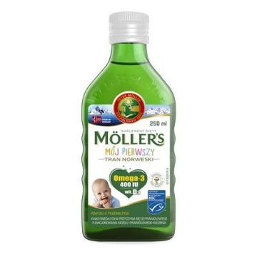 MOLLERS MÓJ PIERWSZY Tran Norweski 250 ml