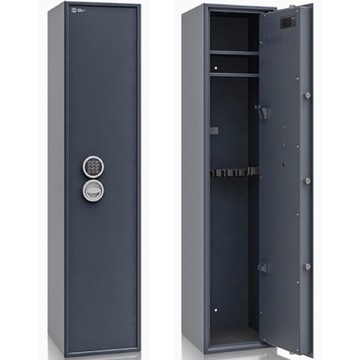 Sejf szafa S1 na broń długą 7 szt broni elektronik