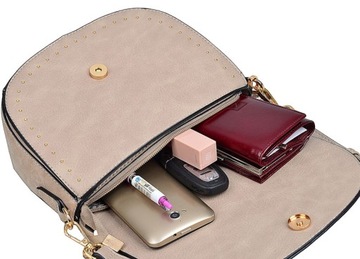 Женская сумка-мессенджер LuluCastagnette с ремешком, ручная сумка MISIO