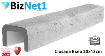 Belka Belki rustykalne dekoracyjna Ciosan 20x13 1M