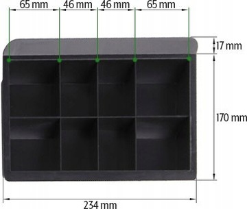 СЕЙФ ДЕНЕЖНО-КАССЕТНЫЙ МЕТАЛЛИЧЕСКИЙ 250Х200Х90