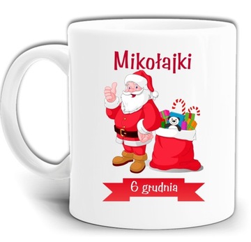 PREZENT NA MIKOŁAJKI 6 GRUDNIA KUBEK +PUDEŁK GW753