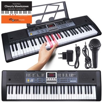 КЛАВИАТУРА ОРГАННАЯ КЛАВИАТУРА С МИКРОФОНОМ ДЛЯ ДЕТЕЙ КЛАВИШИ С ПОДСВЕТКОЙ HIT