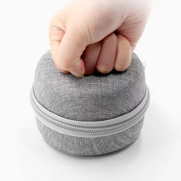 .Travel Watch Case 1 Slot Watch Carrying Case for Sports Watch Smart Gray