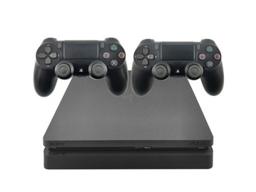 Konsola PlayStation 4 slim 500 GB + 2x Dualshock