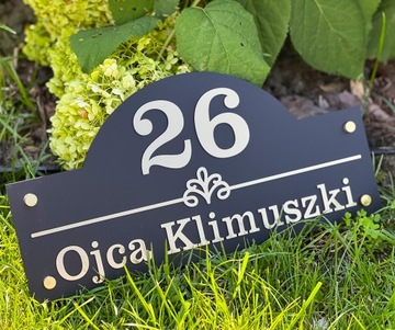 АДРЕСНАЯ ТАБЛИЧКА ИЗ ПЛЕКСИ НОМЕР ДОМА АДРЕСНАЯ ДОСКА С НОМЕРОМ 19х39 СМ