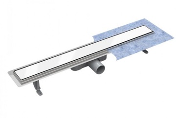 BESCO ODPŁYW LINIOWY VIRGO WHITE 80CM BIAŁY