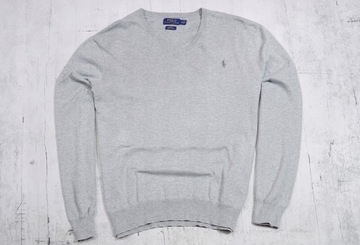 100 ___ POLO RALPH LAUREN ___ SLIM MĘSKI SWETER L