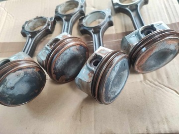 PÍST + OJNICE B207 1.8T 2.0T SAAB 9-3 II 93 OPEL