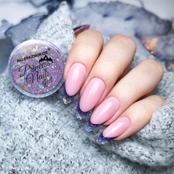 DUST DECORATION NAIL GLITTER PRINCESS NAILS Радужный выбор цвета