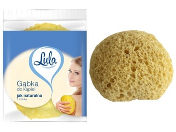 LULA GĄBKA DO KĄPIELI I MASAŻU JAK NATURALNA