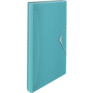 Teczka z 6 poszerzanymi przegródkami niebieska ESSELTE Colour'Breeze 626252