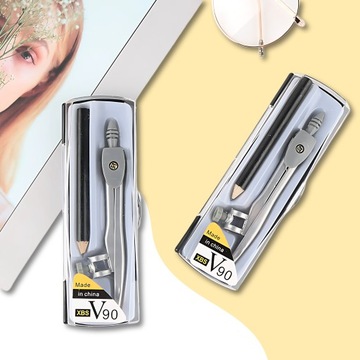 Геометрический металлический металлический кирпичный набор школьного компаса с карандашом для обучения