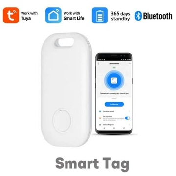 Tuya Smart Tag Mini GPS Tracker Key Bag Child Pet