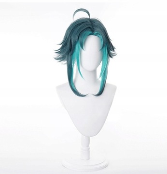 Genshin Impact Xiao Cosplay Anime Wig