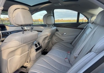 Mercedes Klasa S W222 Limuzyna 350 Blue TEC 258KM 2015 Mercedes-Benz Klasa S 350d 4matic 2015r masaze dach panoramiczny jasne wne, zdjęcie 13