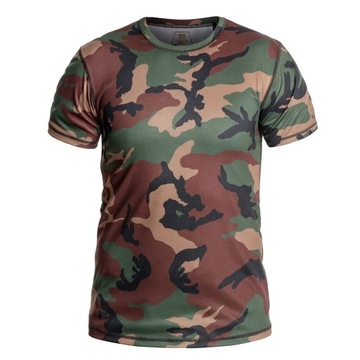 Koszulka T-shirt Moro termoaktywna Haasta Coolmax - US Woodland XL