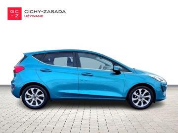 Ford Fiesta VII Hatchback 3d Facelifting 1.0 EcoBoost 100KM 2017 Ford Fiesta SalonPL 100KM Titanium PANORAMA Podgrz.Fotele 16 Kamera Bezywp, zdjęcie 3