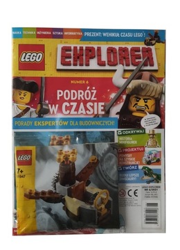 Magazyn LEGO EXPLORER Minifigure - 06/2021 - Wehikuł czasu