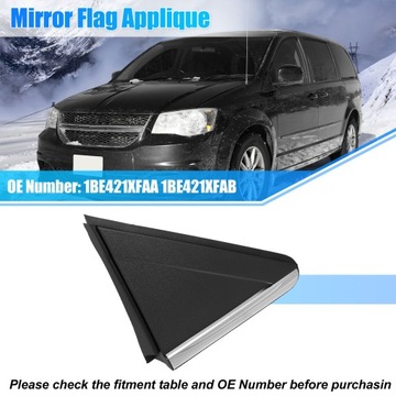 КРЫШКА ЛЕВАЯ ТРЕУГОЛЬНАЯ, КРЫШКА DODGE CARAVAN 2008 - ДОСТАВКА В ПОЛЬШУ