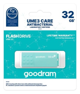 PenDrive 3.0 GOODRAM АНТИБАКТЕРИАЛЬНЫЙ 32 ГБ