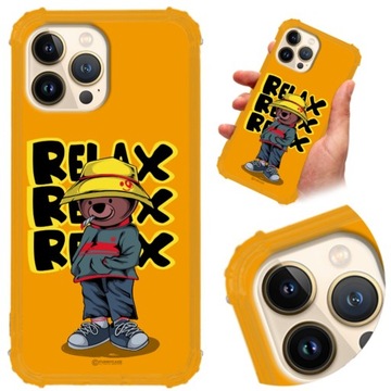 Etui ANTI-SHOCK do IPHONE 13 PRO MAX PSYCHOBEAR Miś Pluszak Wiele Wzorów