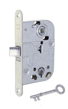 ASSA Zamek BODA 2014 klucz/WC 72/45 nikiel