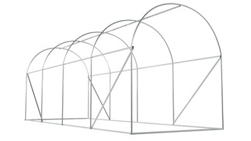 САДОВАЯ ФОЛЬГА ТУННЕЛЬ ТЕПЛИЦА 4х2м ФОЛЬГА 8м2 ТВЕРДАЯ САДОВАЯ ПАЛАТКА