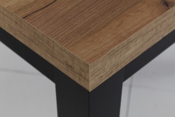 Массивный раздвижной деревянный стол LOFT 80х140/180