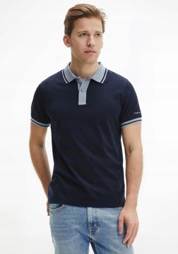 104 # TOMMY HILFIGER ## MĘSKA KOSZULKA POLO SLIM L