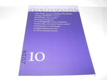 Twórczość 10/2014 Wolny - Hamkało Foks