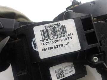 DACIA DOKKER LOGAN 12- MINCE PŘEPÍNAČE PAVOUK 681728631R OE