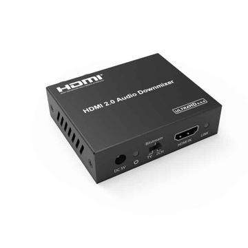 HDV-MB02 Устройство деэмбедирования аудио HDMI 2.0 аналог Toslink