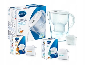 Dzbanek filtrujący Brita Marella XL + 3 filtry
