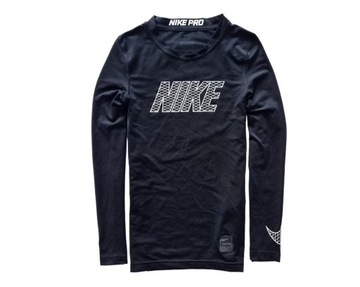 NIKE PRO TOP COMPRESSION CREW Chłopięca Treningowa Koszulka