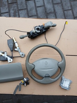 PODUSZKA AIRBAG TAŚMA NAPINACZ RENAULT TWINGO I