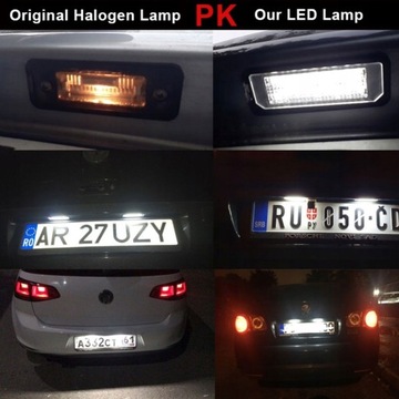 AUDI R8 2007-2012 OSVĚTLENÍ LED TABULKY SPZ