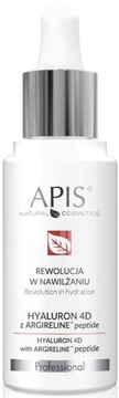 APiS Hyaluron 4D z Argireline peptide serum 30ml