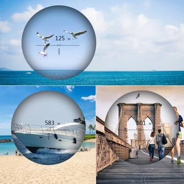 РУЧНОЙ ЛАЗЕРНЫЙ ДАЛЬНОМЕР ДЛЯ ГОЛЬФА, ИЗМЕРЕНИЙ, ОХОТЫ 500М 6X