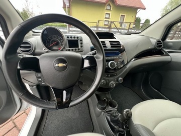 Chevrolet Spark II Hatchback 1.0L DOHC 68KM 2011 Chevrolet Spark TYLKO 126tyśkm! 1WŁ 1.0b ORYGINAŁ LAKIER 2011r LT SKÓRY!, zdjęcie 6