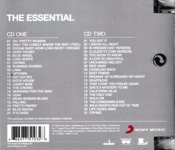 РОЙ ОРБИСОН THE ESSENTIAL 2 CD CALIFORNIA BLUE TOP