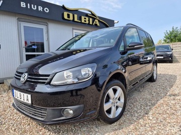 Volkswagen Touran II 1.2 105KM 2011 Volkswagen Touran 1,2 Tsi Komplet Kluczy Hak Czujniki Parkowania Alufelgi