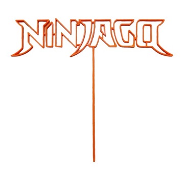 Topper na tort urodzinowy NINJAGO