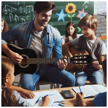 КЛАССИЧЕСКАЯ АКУСТИЧЕСКАЯ ГИТАРА ДЛЯ НАЧИНАЮЩИХ 2 ЦВЕТА + БЕСПЛАТНЫЕ АКСЕССУАРЫ