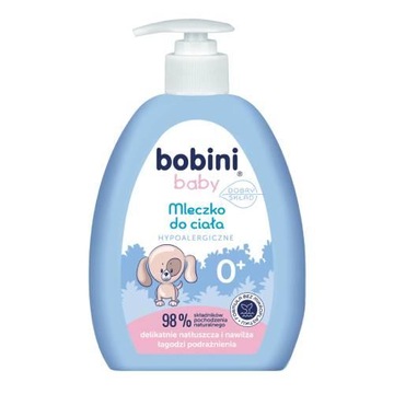 BOBINI BABY Mleczko do ciała hypoalergiczne dla dzieci, nawilżenie 300ml