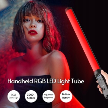 Ручной светодиодный RGB-светильник для видеосъемки