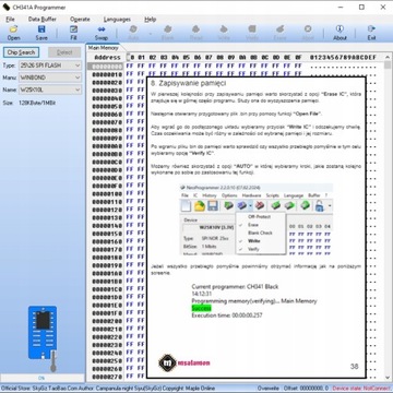 Мега-комплект EEPROM и программатор Flash для памяти серии CH341A 24 25 93 95