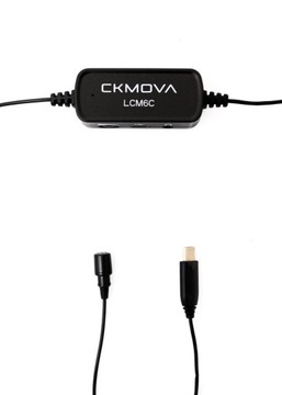 CKMOVA LCM6C — петличный микрофон USB C