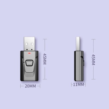 Аудиопередатчик и приемник Bluetooth 5.0 для